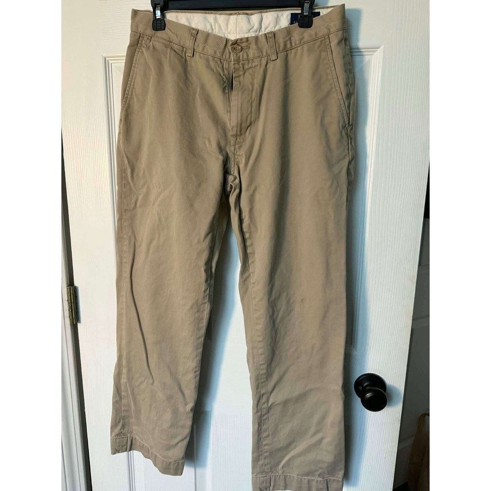Polo Ralph Lauren Classic Fit Chino Pants Mens Khaki Size 32x30 Cotton